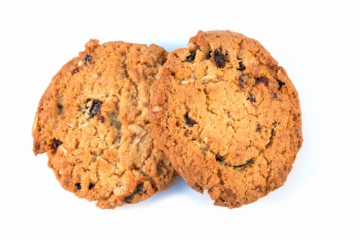 Cookies Isolated And On White The Background