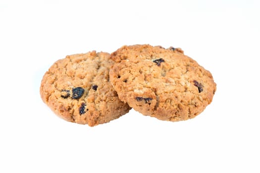 Cookies Isolated And On White The Background