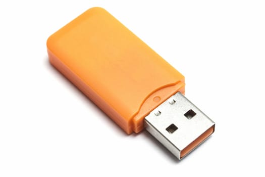 USB Flash Drive isolated on white background