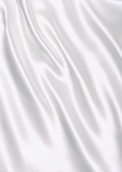 Smooth elegant white silk can use as wedding background
