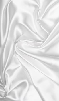 Smooth elegant white silk can use as background 