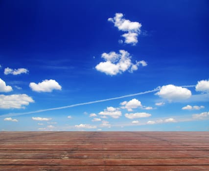 white clouds against blue sky