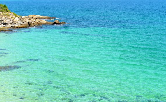 nature scene tropical beach and sea in koh samed island Thailand 
