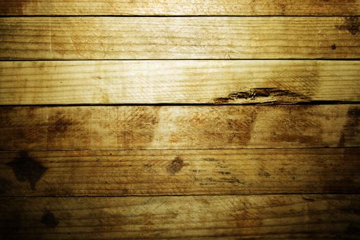 Closeup of wooden planks background