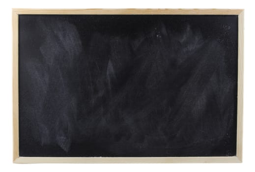 Rubbed out chalk on blackboard