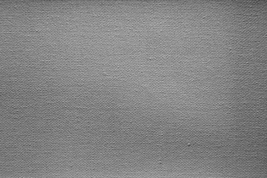 Closeup of grey canvas texture