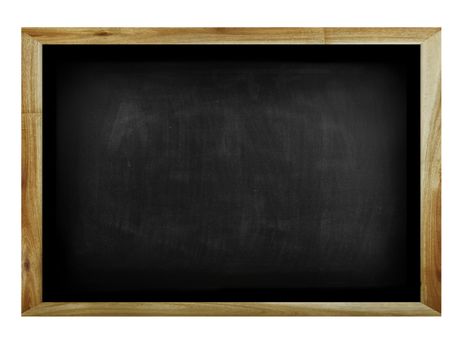 Blackboard isolated on a plain background