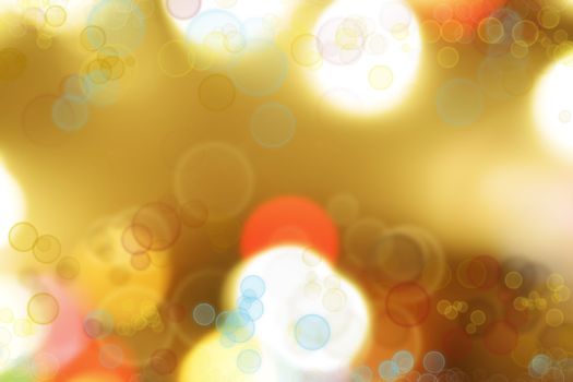 Colorful circles of light abstract background