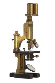 Vintage German microscope