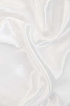 Smooth elegant white silk can use as wedding background 