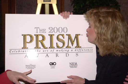 Catherine Hicks at the nominations announcement for the 2000 Prism Awards, 02-08-00