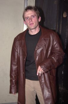 Mario Ciccone performs at Luna Park in West Hollywood, 02-16-00