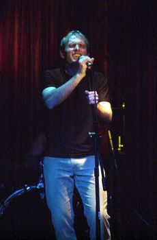 Mario Ciccone performs at Luna Park in West Hollywood, 02-16-00