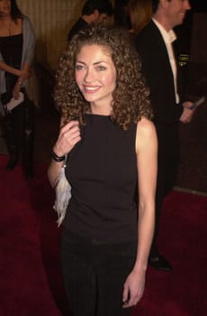 Rebecca Gayheart at the premiere of Dimension Film's "Scream 3" in Westwood, 02-02-00