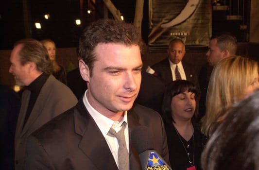 Liev Schreiber at the premiere of Dimension Film's "Scream 3" in Westwood, 02-02-00