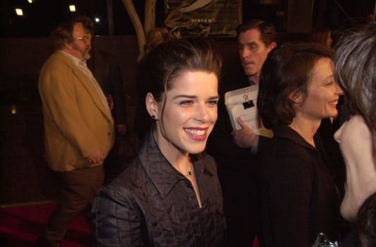 Neve Campbell at the premiere of Dimension Film's "Scream 3" in Westwood, 02-02-00