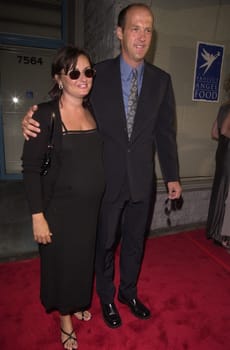 Anthony Edwards and Jeanine Lobell at the 6th Annual Angel Awards from project Angel Food held in Hollywood. 07-15-00