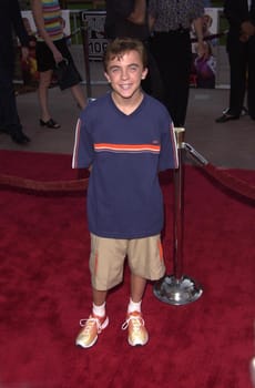 Frankie Muniz at the premiere of Nutty Professor II in Universal City. 07-24-00
