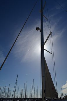 Brighton marina in East Sussex,England.