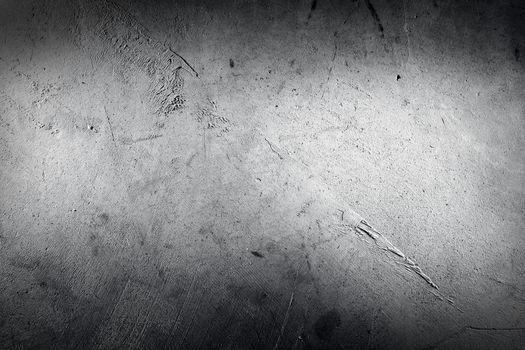 Grey grunge textured wall. Copy space