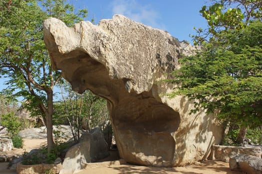 Casibari Rocks, landscape of Aruba, ABC Islands