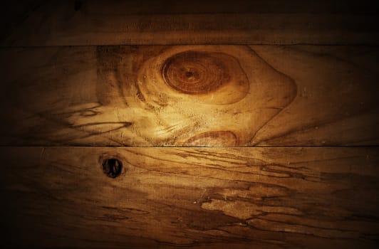 Closeup of wooden planks background