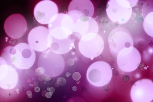 Colorful circles of light abstract background