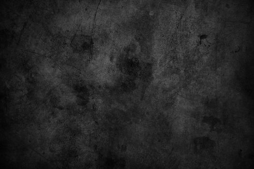 Closeup of dark grunge textured background