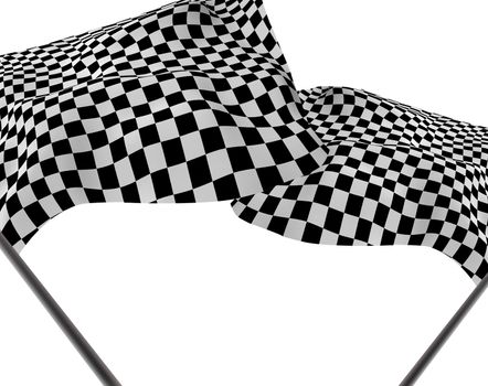 Large Checkered Flag