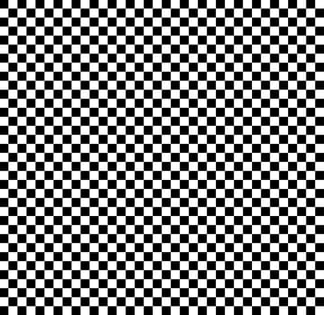 Black-white checkered plane made in 2d software