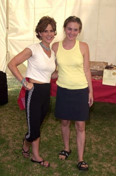 Linda Blair and Alicia Silverstone at Worldfest LA to help promote Veganism, Animal Rights and other causes. Van Nuys 07-30-00