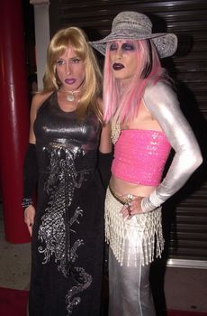 Alexis Arquette and Candy Ass at the Stuff Magazine's "7 Deadly Sins Escapade" party in Los Angeles. 07-20-00