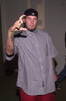 Fred Durst at Rolling Stone's night of new music party, Hollywood, 06-09-00