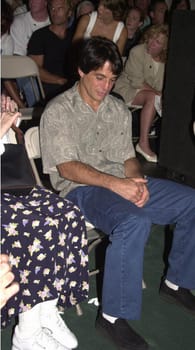 Tony Danza at a meeting of SAG and AFTRA where members showed their support for the strike against the advertising industry. Sag/Aftra headquarters, 06-13-00