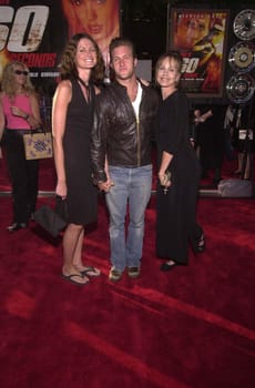 Scott Caan, Kim Berbeck and Sheila Ryan at the premiere of Touchstone's GONE IN 60 SECONDS in Westwood, 06-05-00