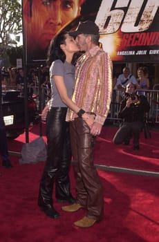 Angelina Jolie and Billy Bob Thornton at the premiere of Touchstone's GONE IN 60 SECONDS in Westwood, 06-05-00