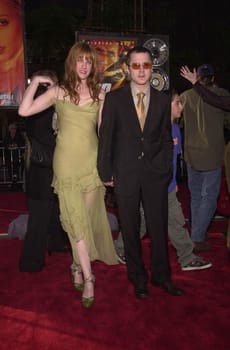 Giovanni Ribisi and Mariah O'Brien at the premiere of Touchstone's GONE IN 60 SECONDS in Westwood, 06-05-00