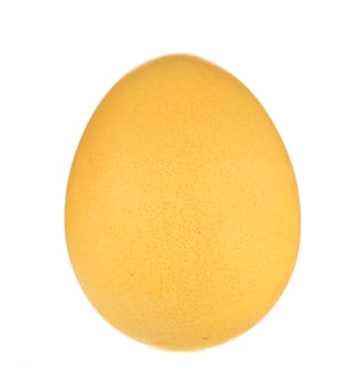yellow easter egg. isolated on white with background