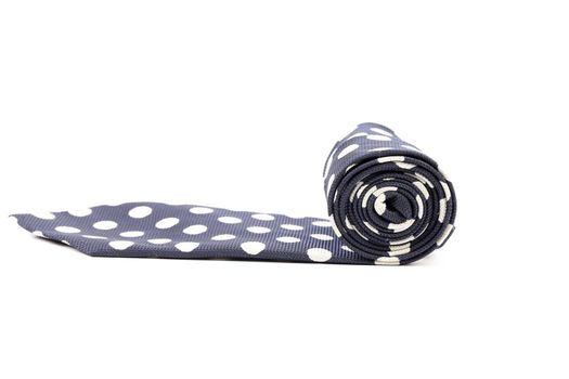 Close up of a tie. Isolated on a white background.