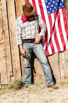 SOUTH WEST - A cowboy takes time to rest and reflect. 