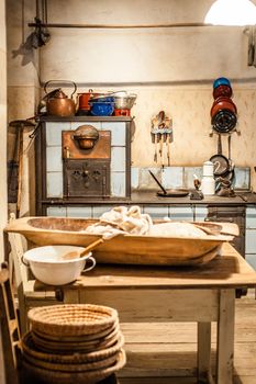 Old Kitchen at a Farm in Lower Austria
