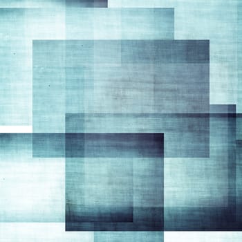 Blue tone squares abstract background