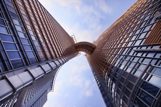 HONG KONG, CHINA - MARCH 29:  L'hotel Nina et Convention Centre Hong Kong is a 5-star hotel consists of 2 towers - 42 storeys and  89 storeys Hong Kong, March 29, 2012.  