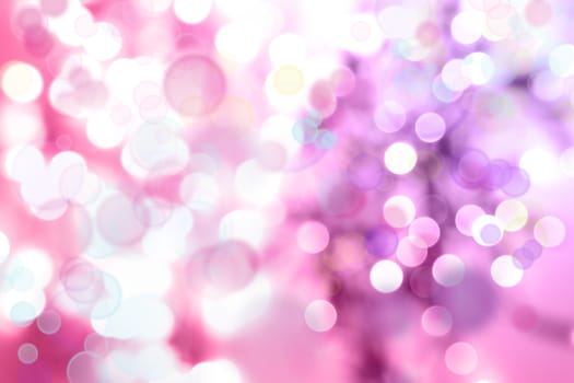 Abstract pink tone lights background