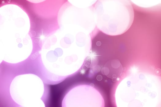 Abstract pink tone lights background