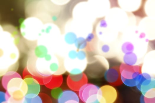 Bright lights abstract color background