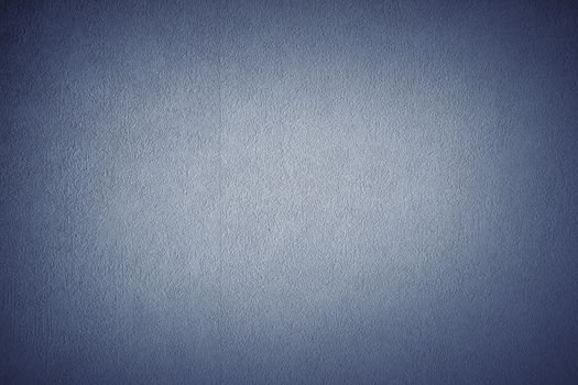 Blue grunge textured wall. Copy space