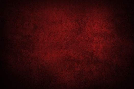 Red grunge textured wall. Copy space