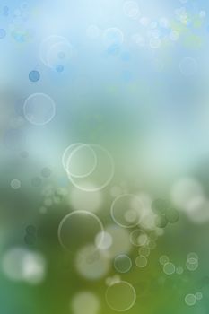 Abstract blue and green tone background