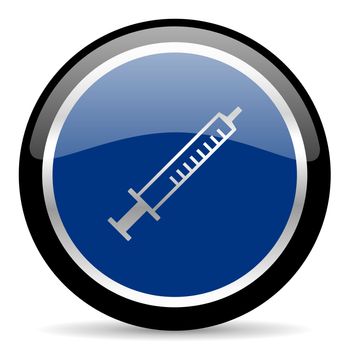 blue web button